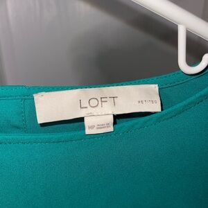 LOFT Teal Blouse
